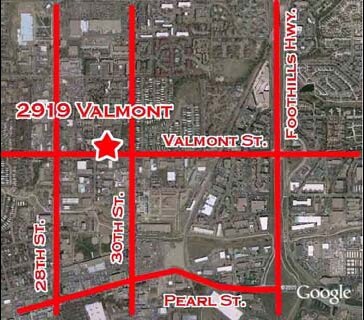 2919 Valmont Rd, Boulder, CO à louer - Aérien – Image 2 sur 3