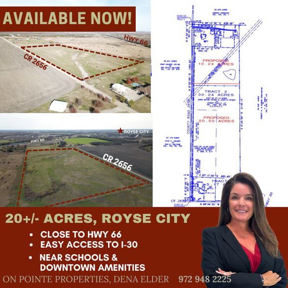 County Road 2656, Royse City, TX à vendre - Photo principale – Image 2 sur 3