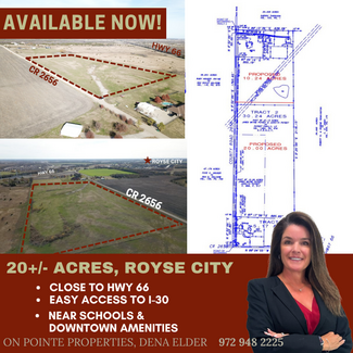 Plus de détails pour County Road 2656, Royse City, TX - Terrain à vendre