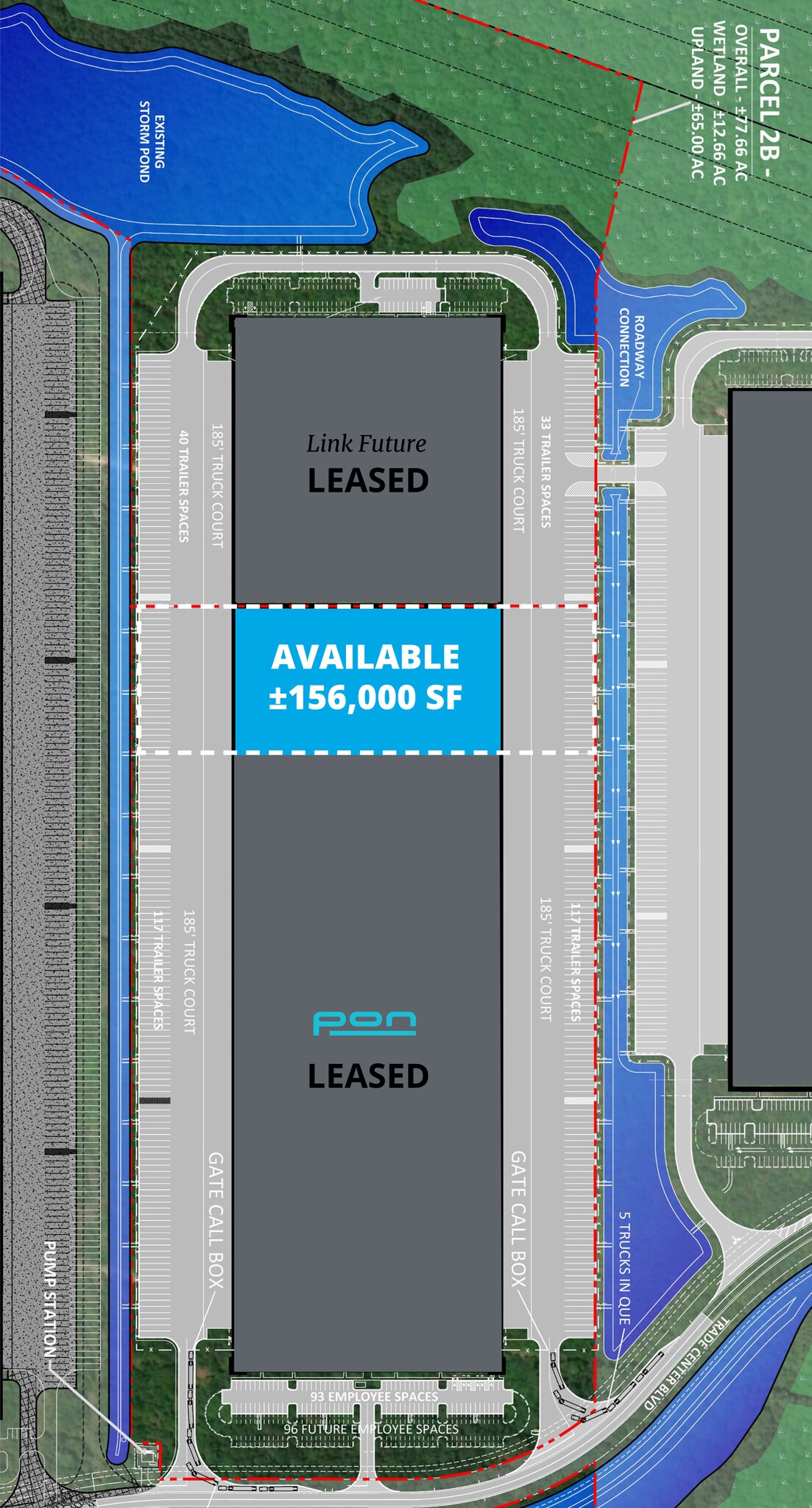 2008 Trade Center Blvd, Rincon, GA à louer Plan de site– Image 1 sur 2