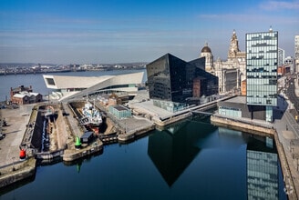 1 Mann Island, Liverpool, MSY - VUE AÉRIENNE  vue de carte - Image1