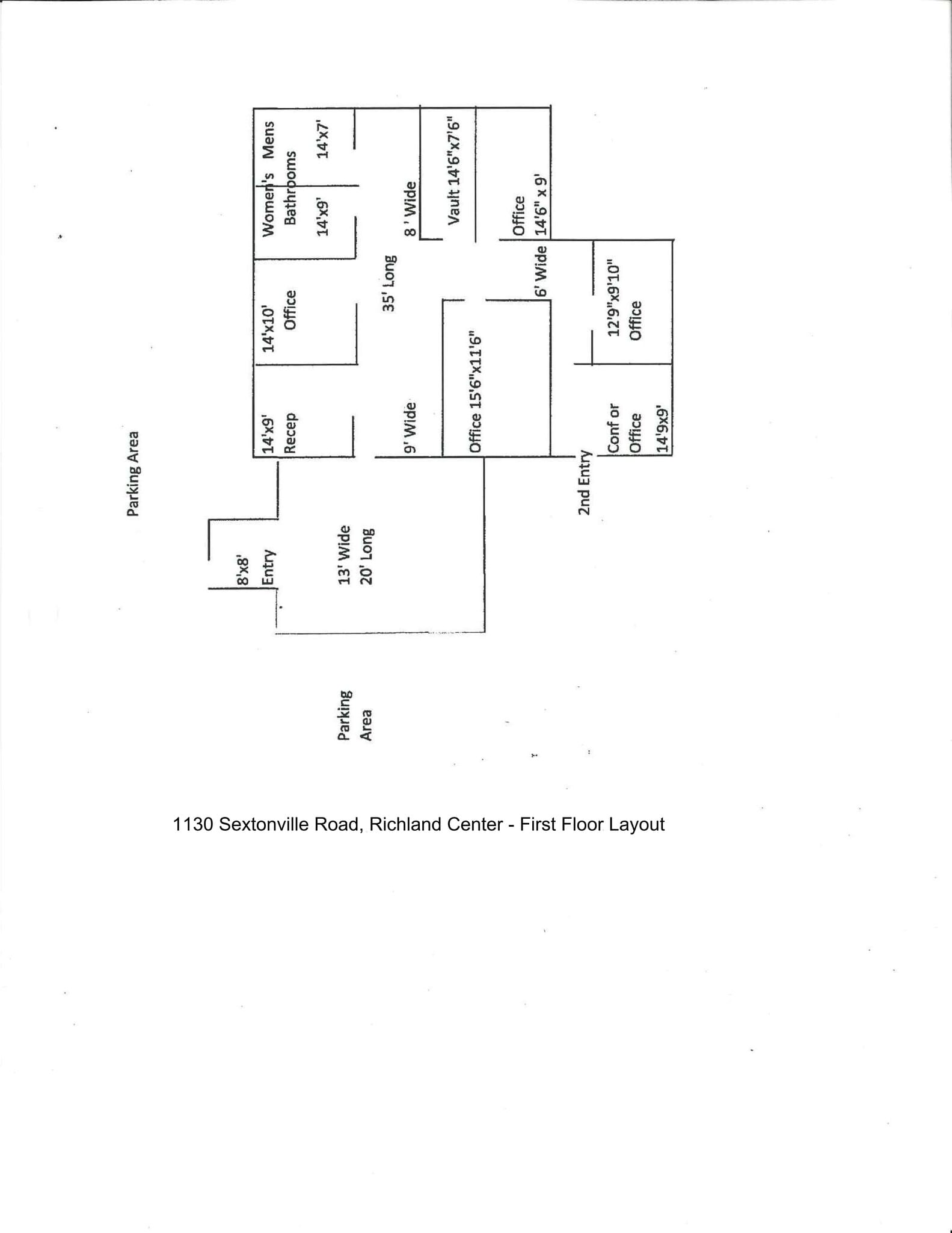 1130 Sextonville Rd, Richland Center, WI à louer Plan de site– Image 1 sur 26