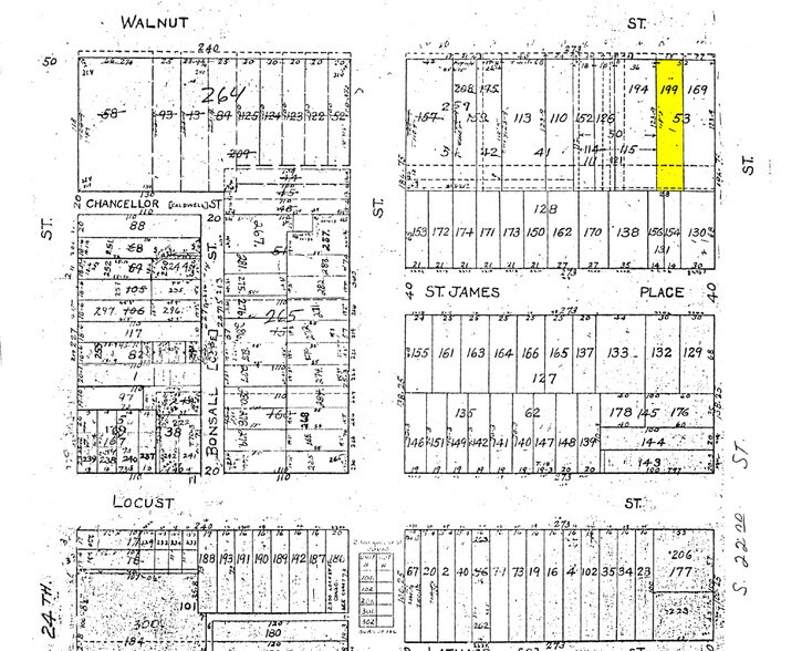 2202 Walnut St, Philadelphia, PA à vendre - Plan cadastral – Image 2 sur 6