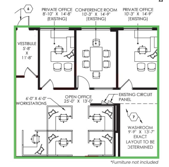 600-650 Executive Dr, Willowbrook, IL à louer Plan d’étage– Image 1 sur 1