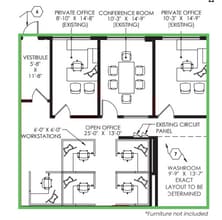 600-650 Executive Dr, Willowbrook, IL à louer Plan d’étage– Image 1 sur 1