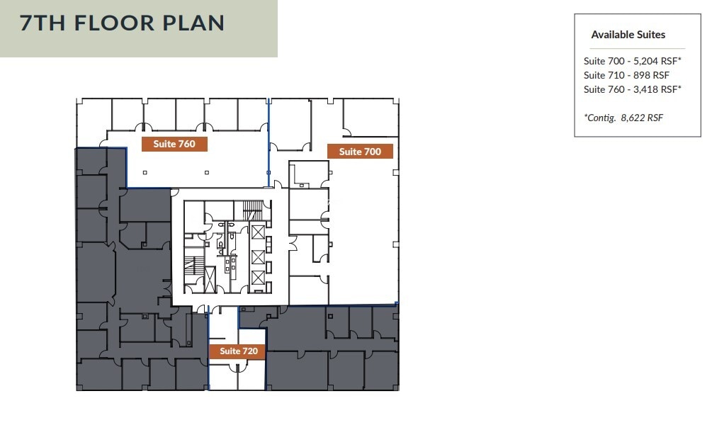 150 S Los Robles Ave, Pasadena, CA à louer Plan d’étage– Image 1 sur 1