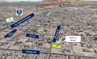 Plus de détails pour Gillespie St North Of E Pebble Rd, Las Vegas, NV - Terrain à vendre