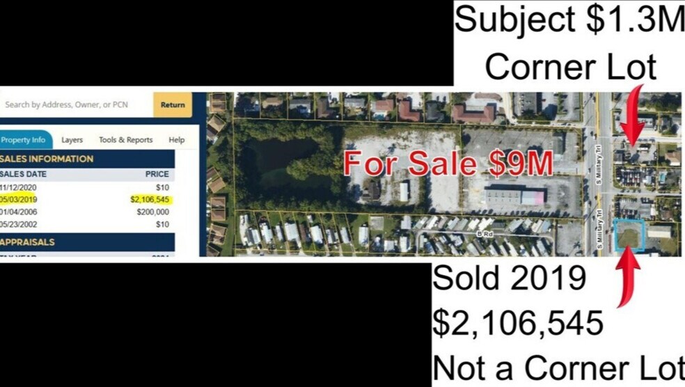 1500 S Military Trl, West Palm Beach, FL à vendre - Photo de l’immeuble – Image 2 sur 11