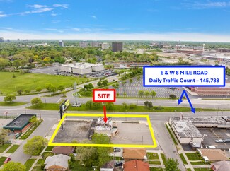 Plus de détails pour 16301 W Eight Mile Rd, Detroit, MI - Local commercial à vendre