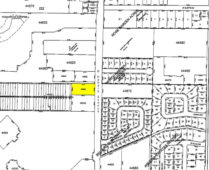 4612 N Habana Ave, Tampa, FL à louer - Plan cadastral – Image 2 sur 13