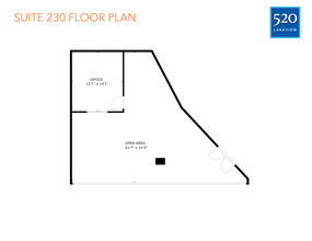 520 N Semoran Blvd, Orlando, FL à louer Plan d’étage– Image 2 sur 6