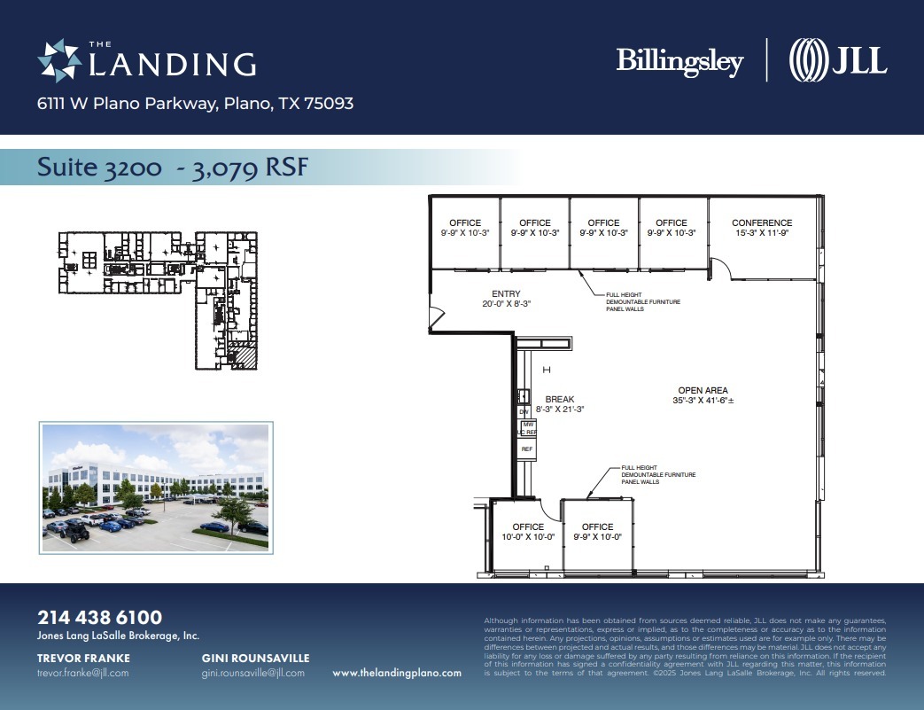 6275 W Plano Pky, Plano, TX à louer Plan d’étage– Image 1 sur 1