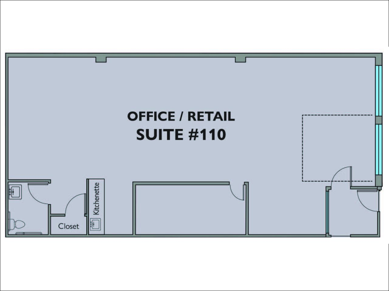 1836 NE 7th Ave, Portland, OR à louer Plan d’étage– Image 1 sur 5