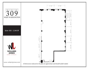 309 W Washington St, Chicago, IL à louer Plan de site– Image 1 sur 1