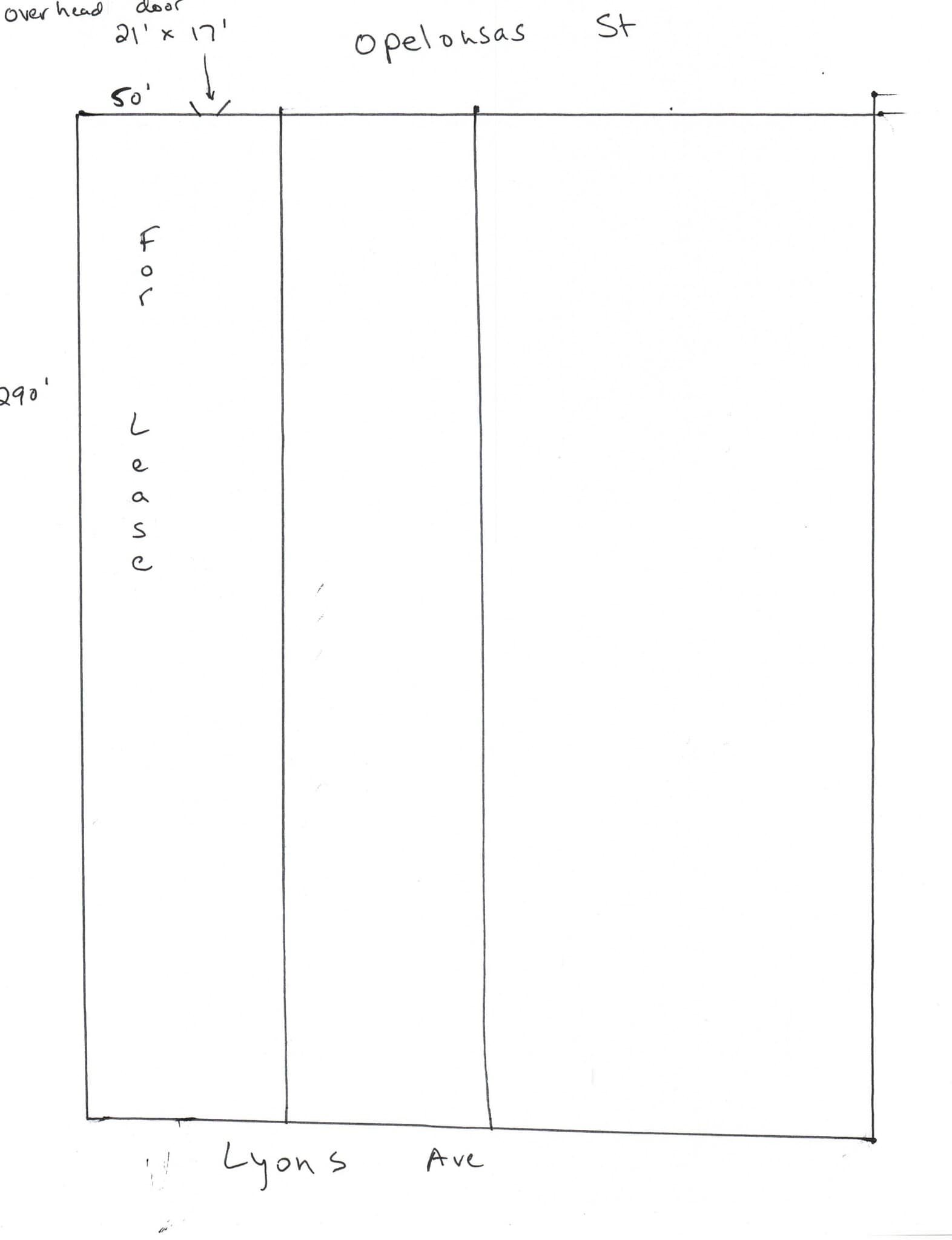 2001 Lyons Ave, Houston, TX à louer Plan de site– Image 1 sur 2