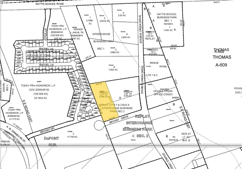 1700 Bryant Dr, Round Rock, TX à louer - Plan cadastral – Image 2 sur 10