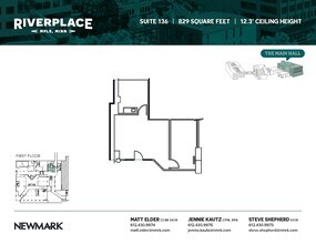 15 Main St SE, Minneapolis, MN à louer Plan d’étage– Image 1 sur 1
