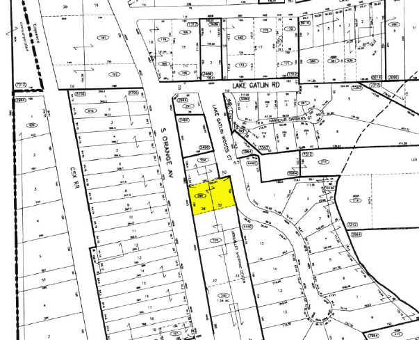 4901 S Orange Ave, Orlando, FL à vendre - Plan cadastral – Image 2 sur 2