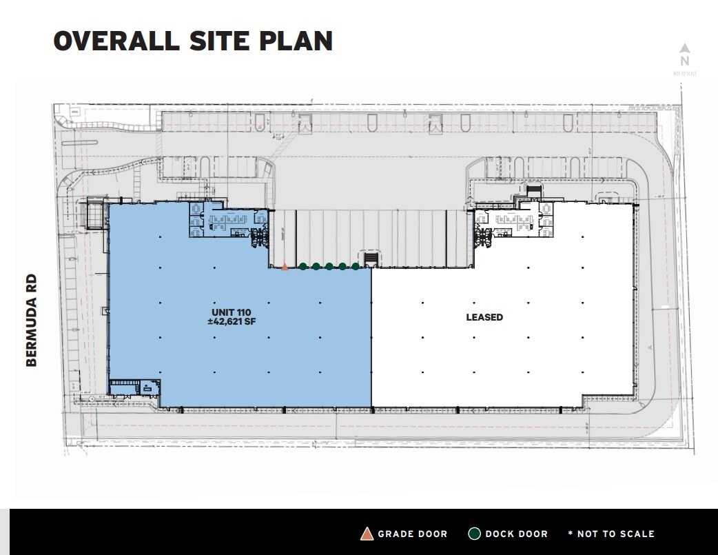 12200 Bermuda Rd, Henderson, NV à louer Plan de site– Image 1 sur 2