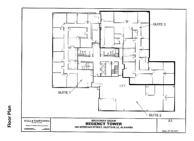 400 Meridian St, Huntsville, AL à louer - Plan d’étage – Image 3 sur 3