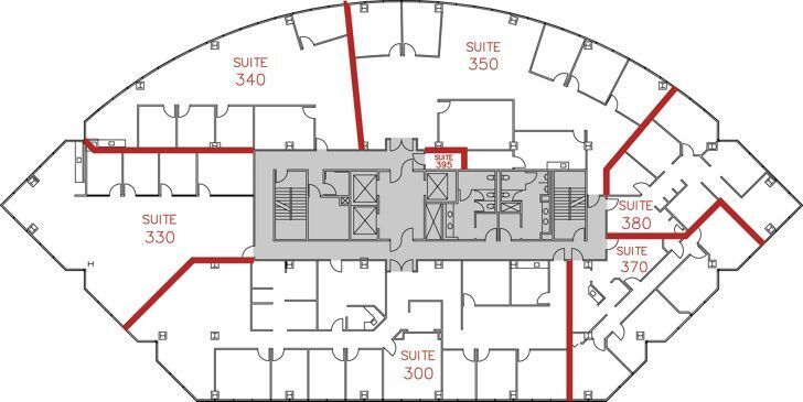 9255 Towne Centre Dr, San Diego, CA à louer Plan d’étage– Image 1 sur 1