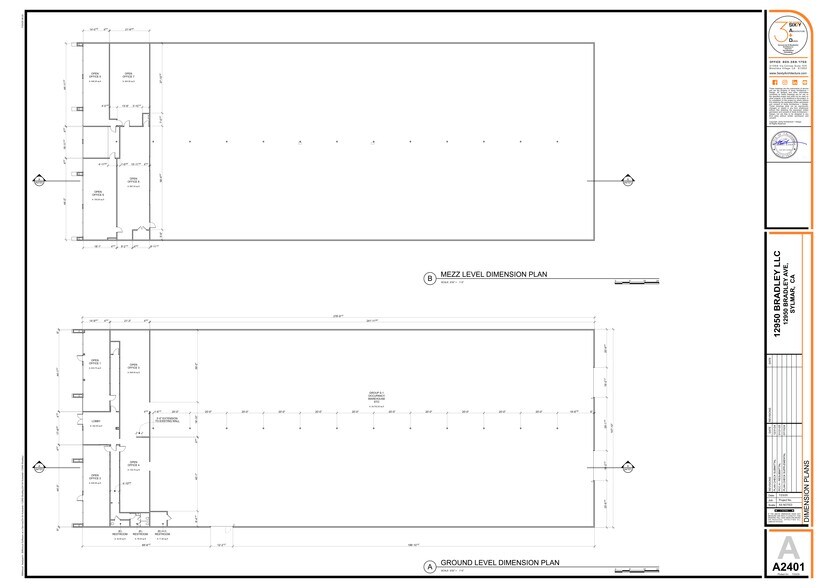 12950 Bradley Ave, Sylmar, CA à louer - Plan de site – Image 1 sur 15