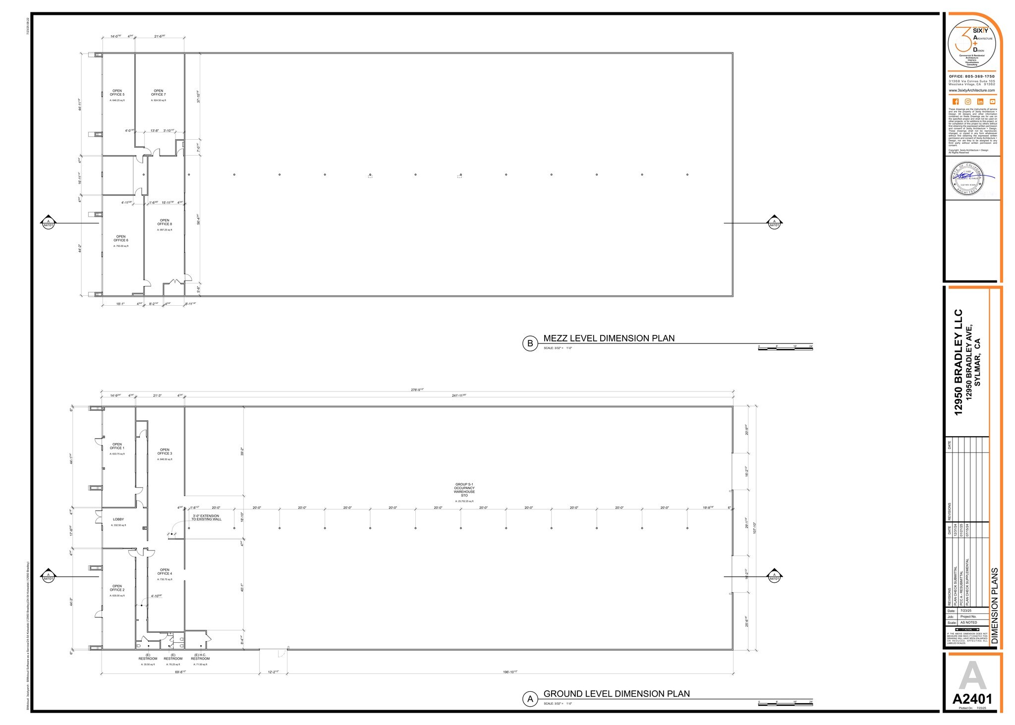 12950 Bradley Ave, Sylmar, CA à louer Plan de site– Image 1 sur 16