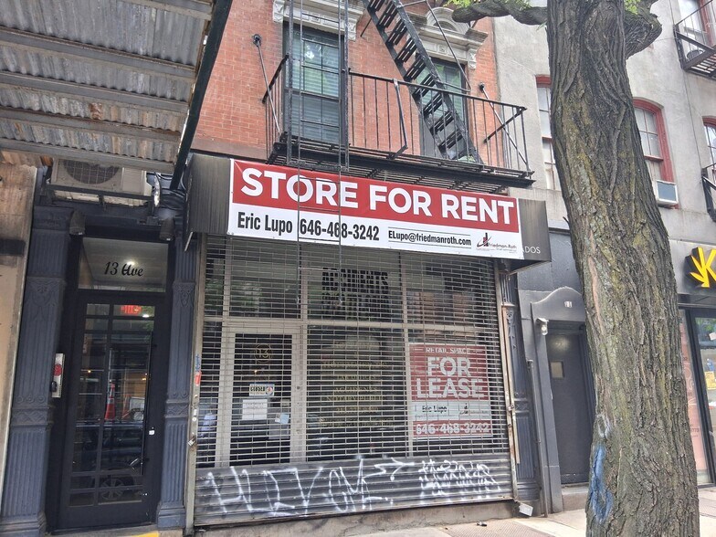13 Avenue B, New York, NY à louer - Photo de l’immeuble – Image 2 sur 9