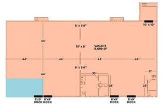 3301-3357 Saint Clair Ave, Cleveland, OH à louer Plan d’étage– Image 1 sur 1