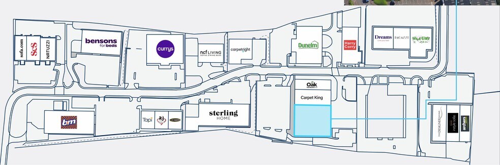 1C Rannoch Rd, Uddingston à louer - Plan de site – Image 2 sur 4