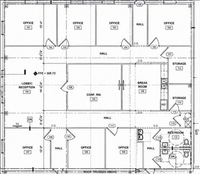 105 Shipwash Dr, Garner, NC à louer Plan d’étage– Image 1 sur 2