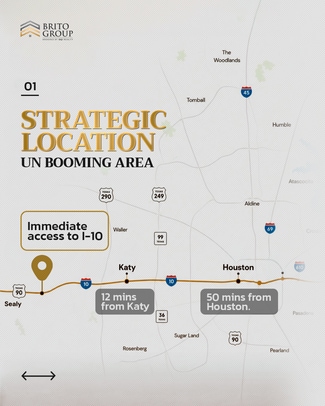 Plus de détails pour 1228 SW Brazos 10 Ln, Sealy, TX - Industriel/Logistique à vendre