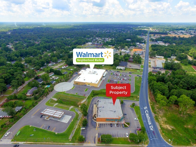 2498 2nd Loop Rd, Florence, SC à vendre - Aérien – Image 2 sur 3