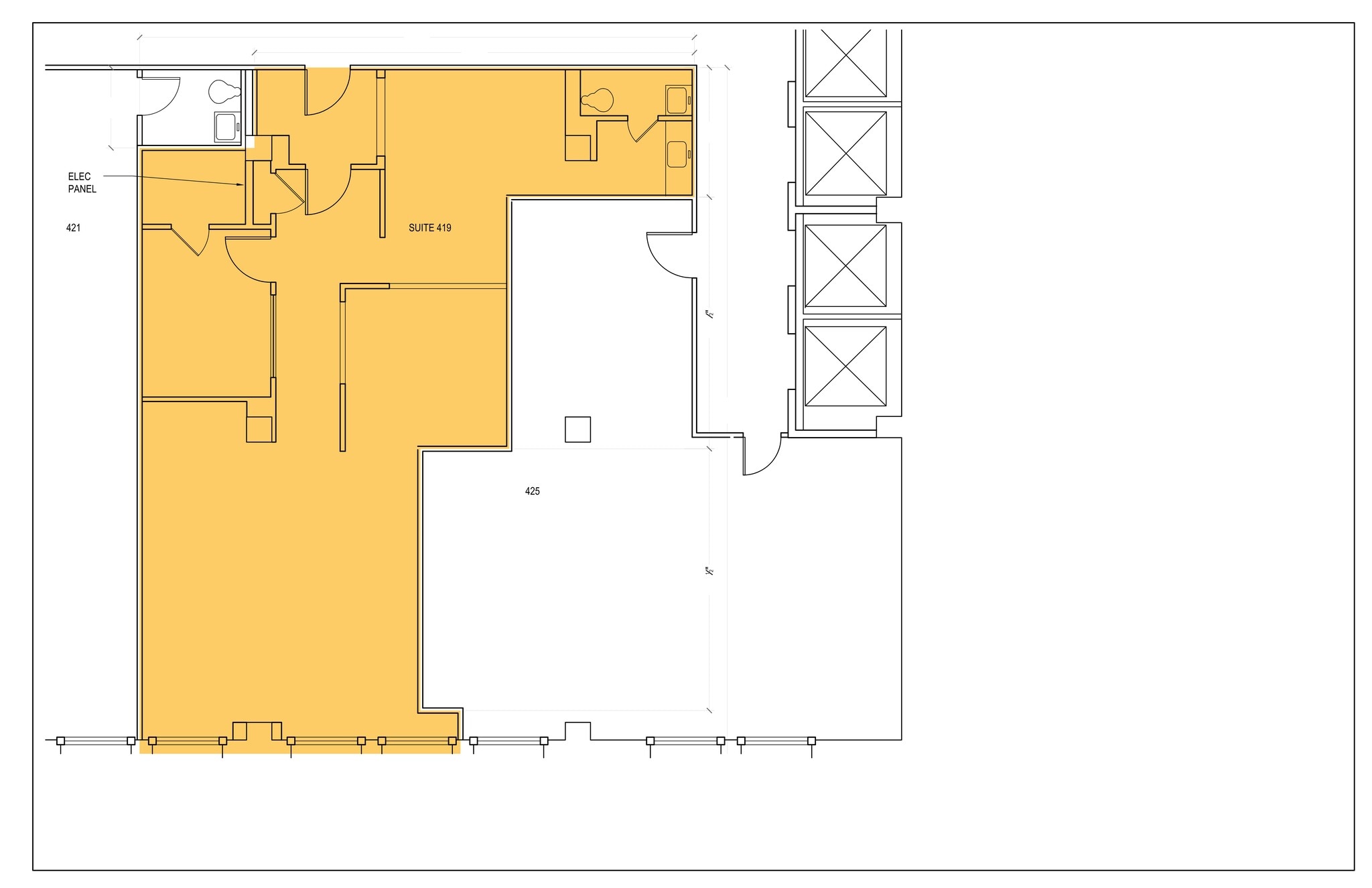 580 Fifth Ave, New York, NY à louer Plan de site– Image 1 sur 1