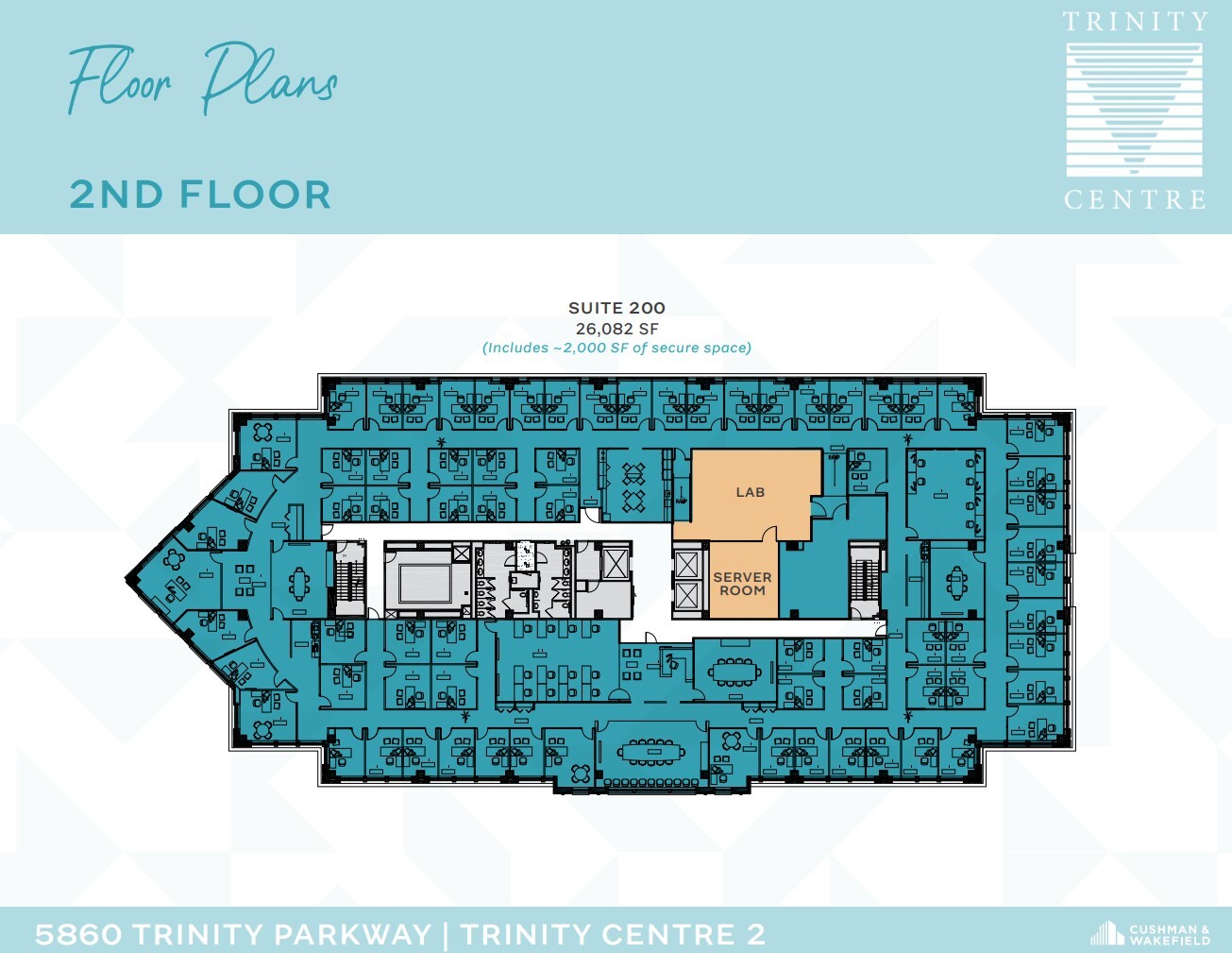 5870 Trinity Pky, Centreville, VA à louer Plan d’étage– Image 1 sur 1