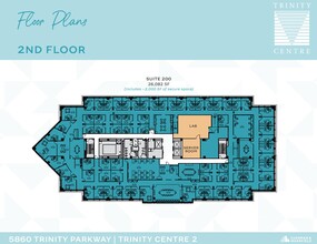 5870 Trinity Pky, Centreville, VA à louer Plan d’étage– Image 1 sur 1