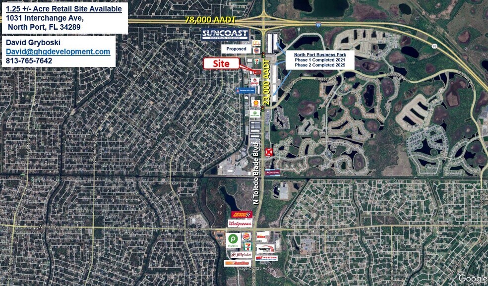 1001 Technology Ave, North Port, FL à vendre - Aérien – Image 2 sur 11