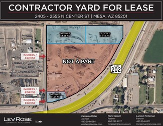 Plus de détails pour 2555 N Center St, Mesa, AZ - Industriel/Logistique à louer