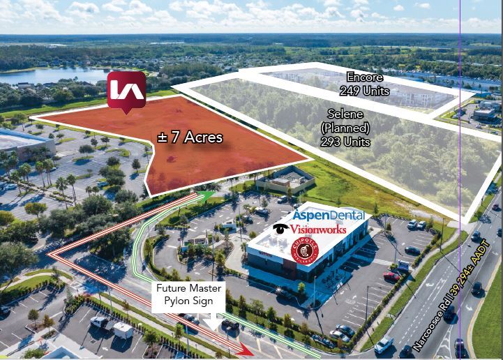 7135 Narcoossee Rd, Orlando, FL à louer - Aérien – Image 3 sur 4