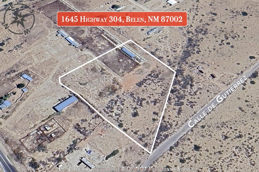 1647 Highway 304, Belen, NM à vendre - Aérien – Image 2 sur 3