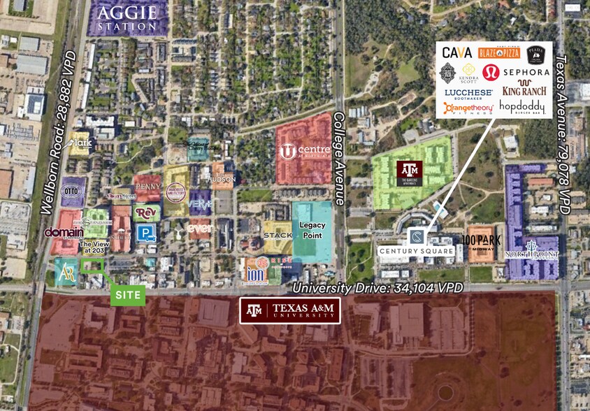 250 Church Ave, College Station, TX à louer - Photo de l’immeuble – Image 2 sur 6