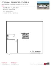 8851 West Fwy, Fort Worth, TX à louer Plan d’étage– Image 1 sur 1
