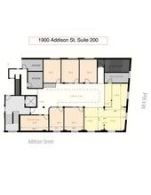 1900 Addison St, Berkeley, CA à louer Plan de site– Image 1 sur 9