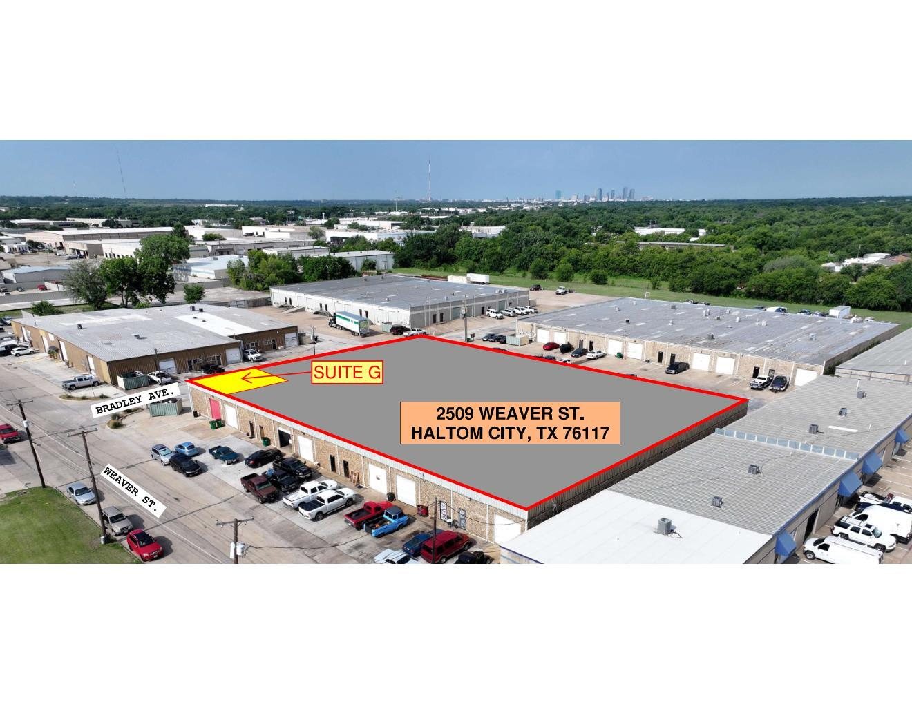 2509 Weaver St, Haltom City, TX à louer Aérien– Image 1 sur 2