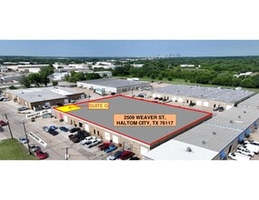2509 Weaver St, Haltom City, TX à louer Aérien– Image 1 sur 2