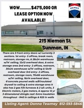 215 Nieman St, Sunman, IN à vendre Photo de l’immeuble– Image 2 sur 2