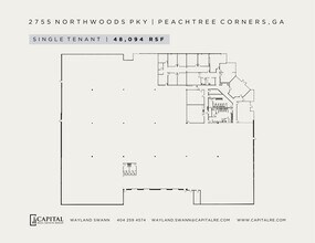 2755 Northwoods Pky, Peachtree Corners, GA à louer Plan d’étage– Image 1 sur 1