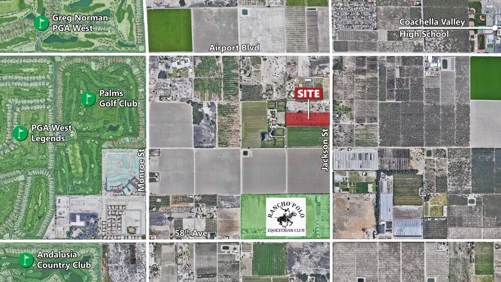Jackson St, Thermal, CA à vendre - Aérien – Image 3 sur 4