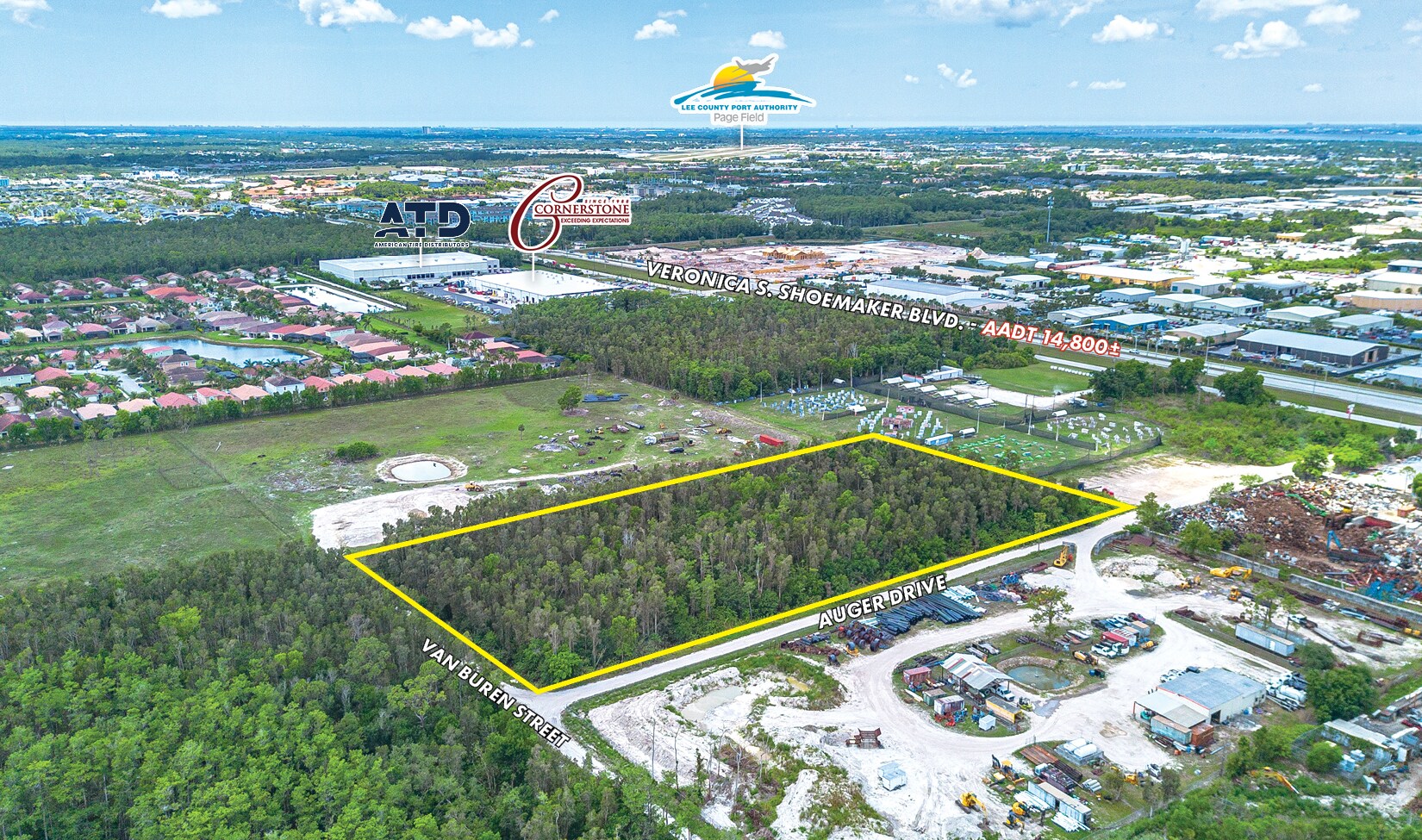 Auger Dr, Fort Myers, FL à vendre Aérien– Image 1 sur 6