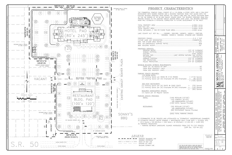 1460 E Highway 50, Clermont, FL à louer - Plan de site – Image 3 sur 3